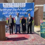 به همت هیات دوچرخه‌سواری استان کرمان لیگ برتر دوچرخه‌سواری بانوان کشور در محور گردشگری ملی هفت‌باغ علوی برگزار شد
