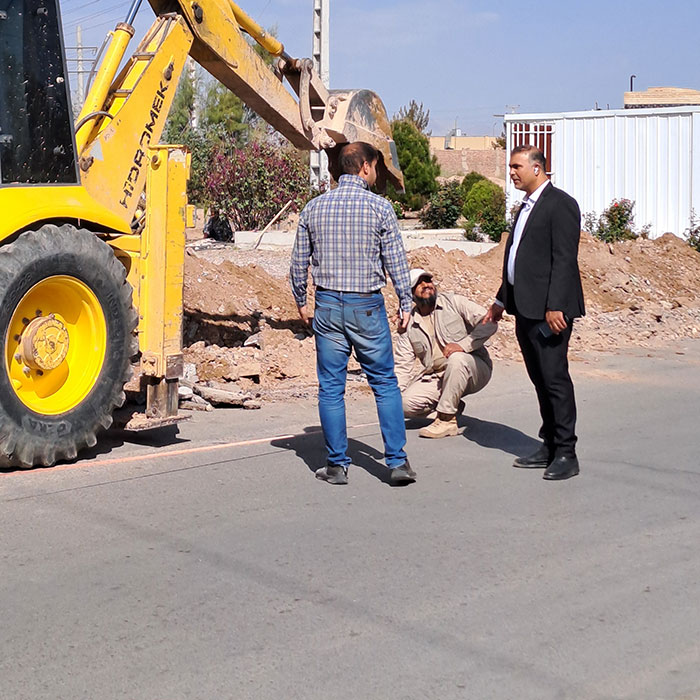 احداث پارک بوستان ابتدای محور هفت باغ شروع شد